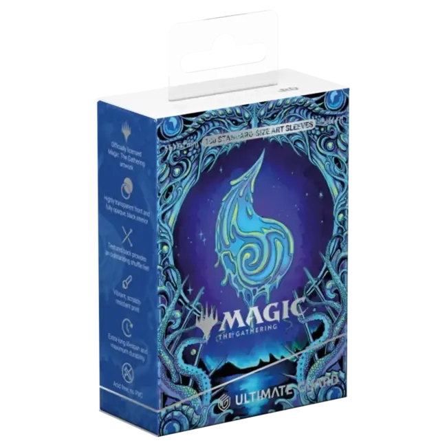 UG Art Slvs MTG Mana Token Island Blue