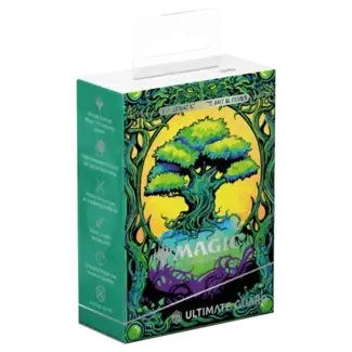 Ultimate Guard UG Art Slvs MTG Mana Token Forest Green