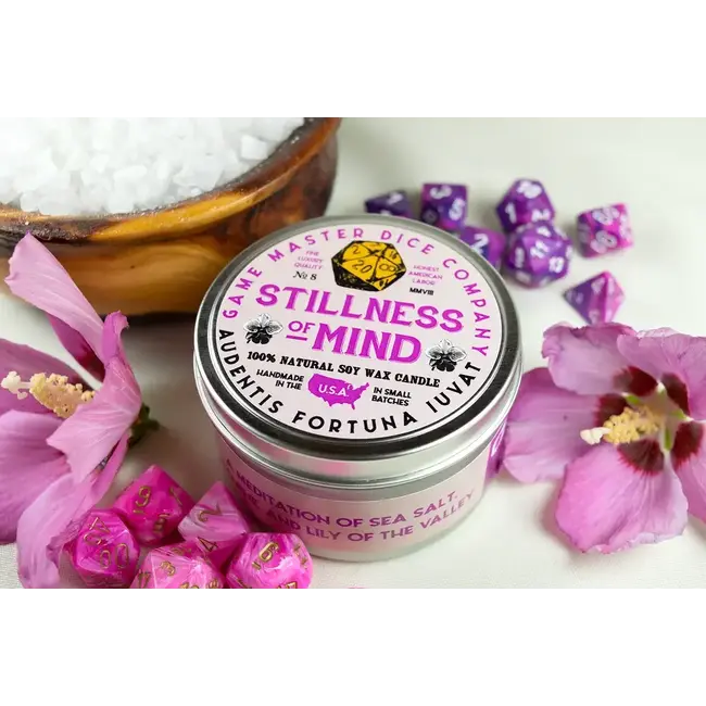 Stillness of Mind Gaming Candle - 8oz Tin