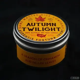 Autumn Twilight Gaming Candle - 8oz Tin