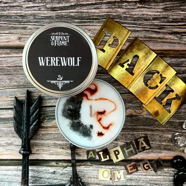 Serpent & Flame: 4oz Candle - Werewolf