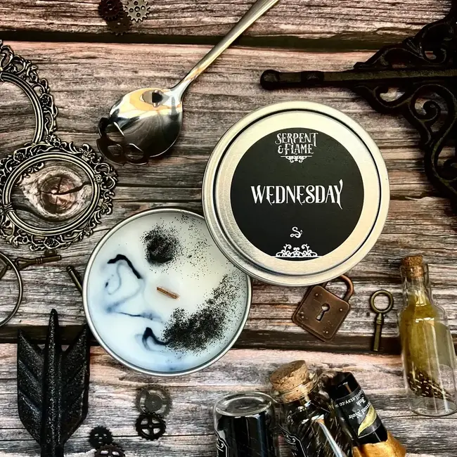 Serpent & Flame: 4oz Candle - Wednesday