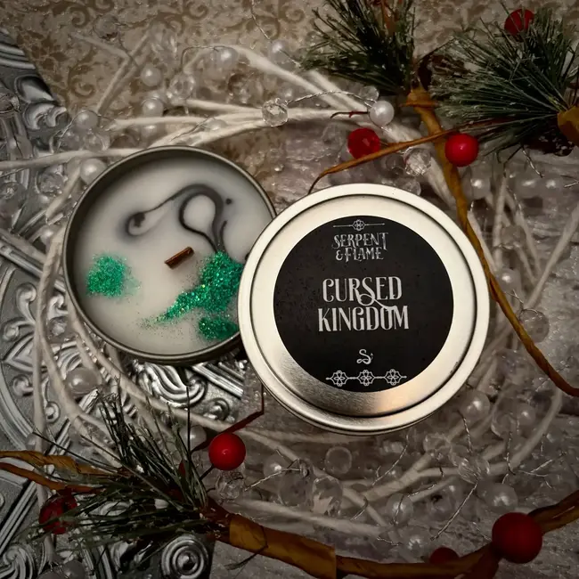 Serpent & Flame: 4oz Candle - Cursed Kingdom