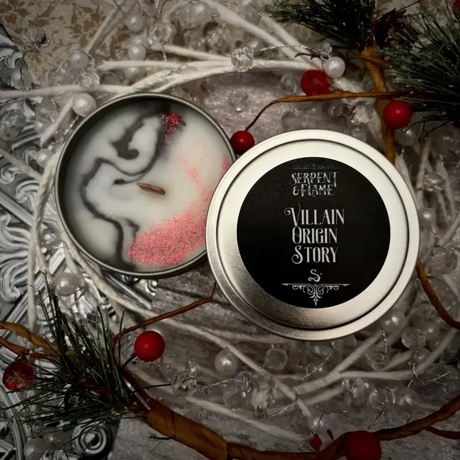 Serpent & Flame: 4oz Candle - Villain Origin Story