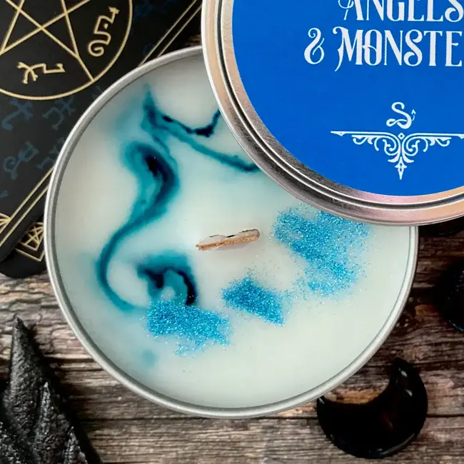 Serpent & Flame: 4oz Candle - Angels & Monsters