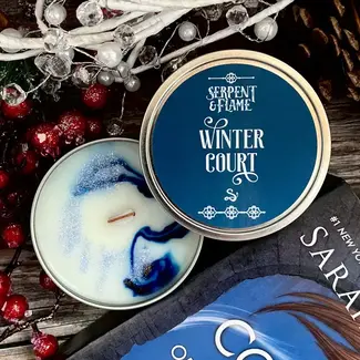 Serpent & Flame: 4oz Candle - Winter Court