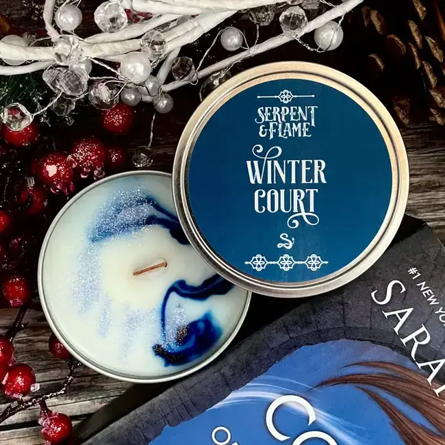Serpent & Flame: 4oz Candle - Winter Court