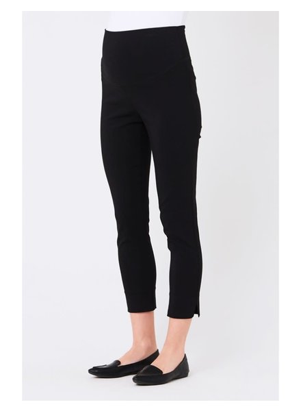 A Pea in a Pod AG Adriano Goldschmied Maternity Skinny Black Velvet Pants  26R wwwfrozitin