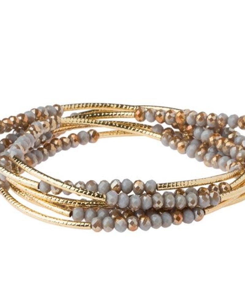Scout Curated Wears Scout Silver Lining & Gold Original Wrap Bracelet/Necklace