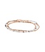 Scout Howlite & Rose Gold Delicate Stone Wrap Bracelet/Necklace