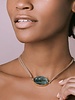 Scout Curated Wears Scout Amazonite & Gold Suede & Stone Wrap Bracelet/Necklace
