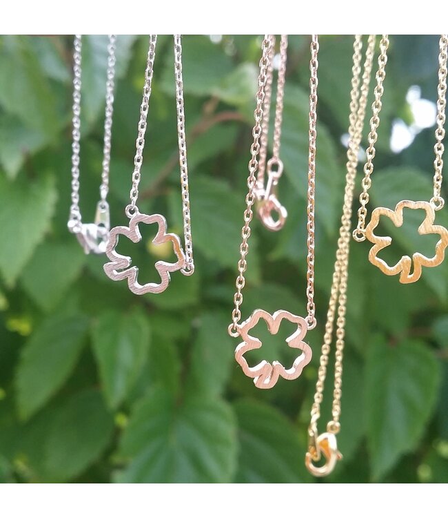 Must Have Clover Cutout Dainty Necklace