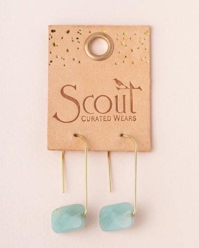 Scout Curated Wears Scout Picasso Jasper Floating Stone Earrings