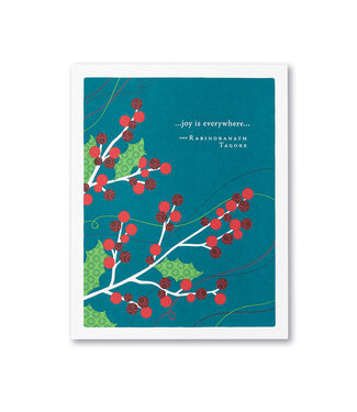 Compendium Holiday Card | '... joy is everywhere’