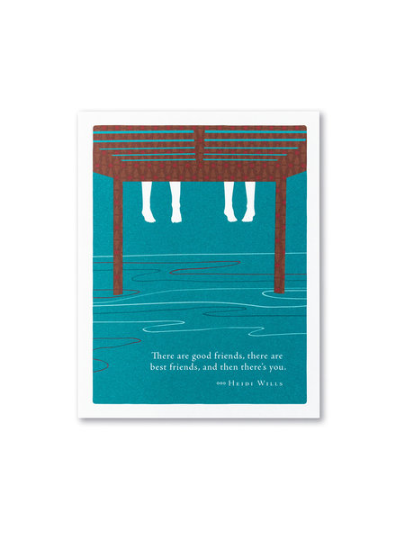 Compendium Friendship Card | ‘There are good friends’