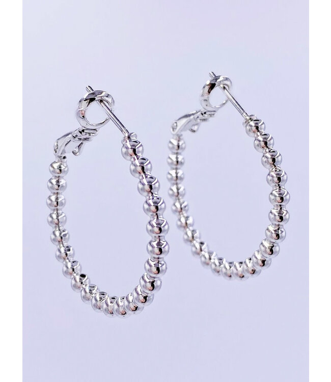 Must Have Beaded Hoop Earrings