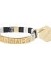 Scout Curated Wears Scout Empower Bracelet | Badass in Gold/Black Labradorite/Howlite