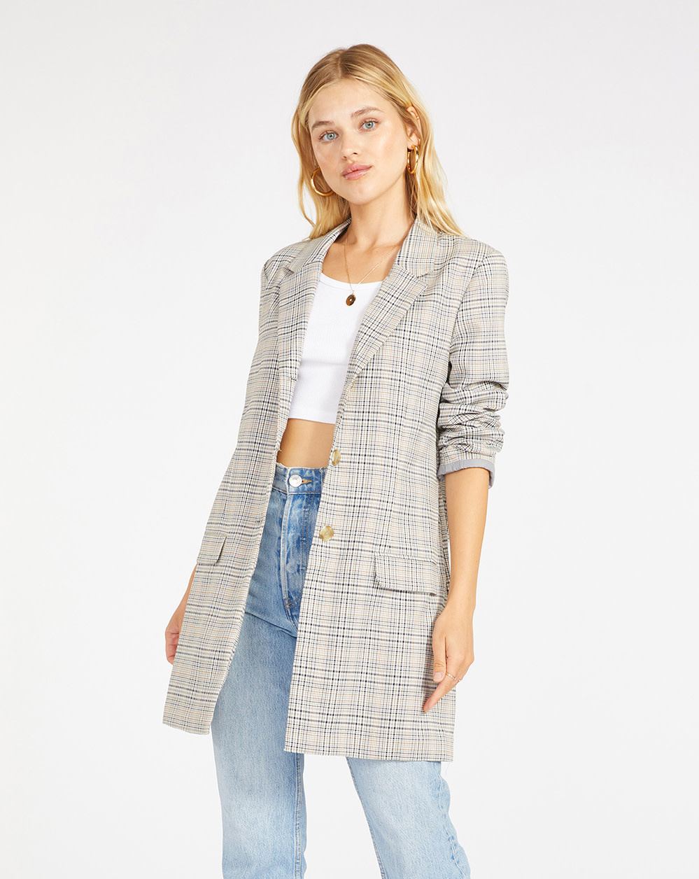 picture Bb Dakota Jacket Plaid bb dakota plaid behavior jacket