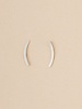 Scout Curated Wears Scout Comet Curve Earrings in Sterling Silver