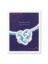 Compendium Wedding Card | 'Two Souls, One Heart’