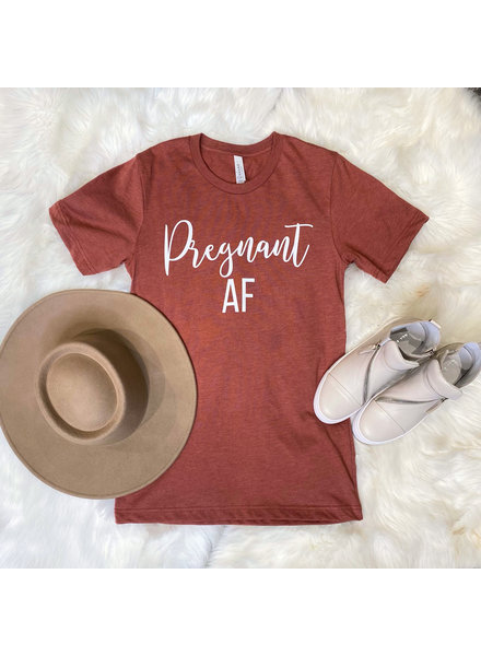 FAMS Design Heather Clay ‘Pregnant AF’ Tee
