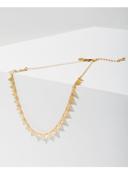 Larissa Loden ‘Candra’ Triangles Necklace (More Colors)