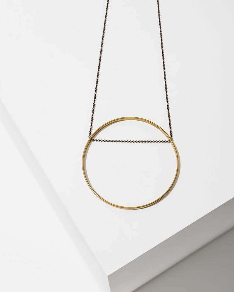 Larissa Loden Larissa Loden ‘Horizon' Circle Necklace | Large