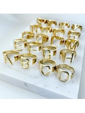 Must Have Must Have Gold Initial Open Ring