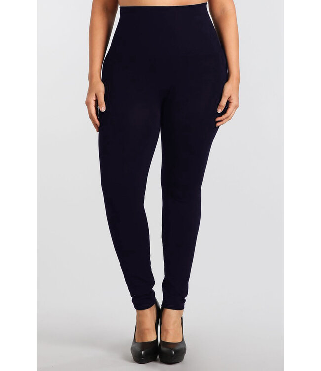 M. Rena Plus Size Tummy Tuck Leggings - Bellē Up Boutique