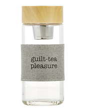 SB Design Studio Glass Tea Infuser | Guilt-Tea Pleasure