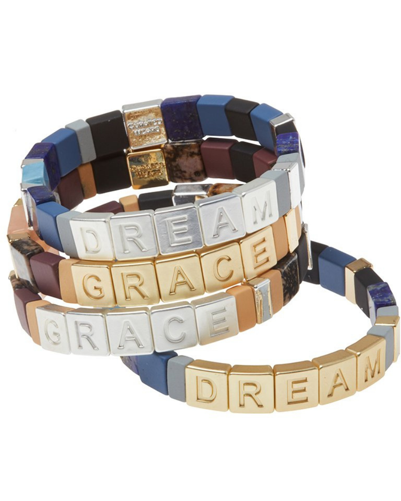Scout Curated Wears Scout Empower Bracelet | Grace Silver/Rhodonite/Rose Quartz