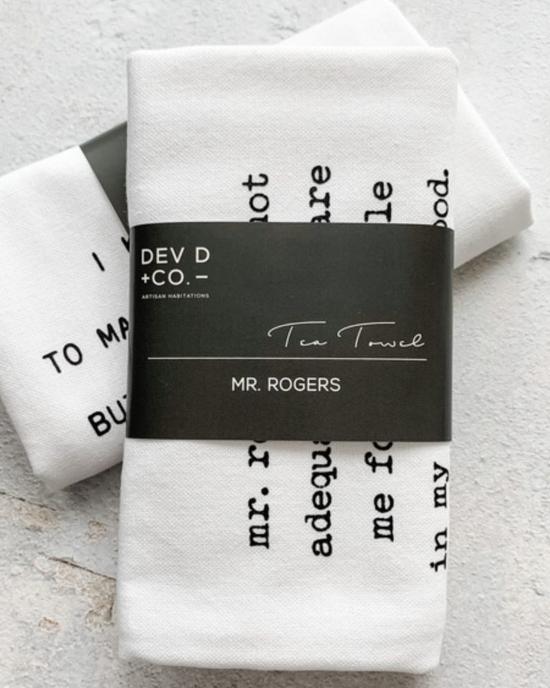 DEV D + Co Dev D Tea Towel | Here’s To The Nights