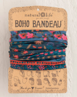 Natural Life Boho Bandeau in Midnight Floral