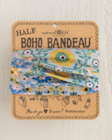 Natural Life Half Boho Bandeau in Grey Mandala