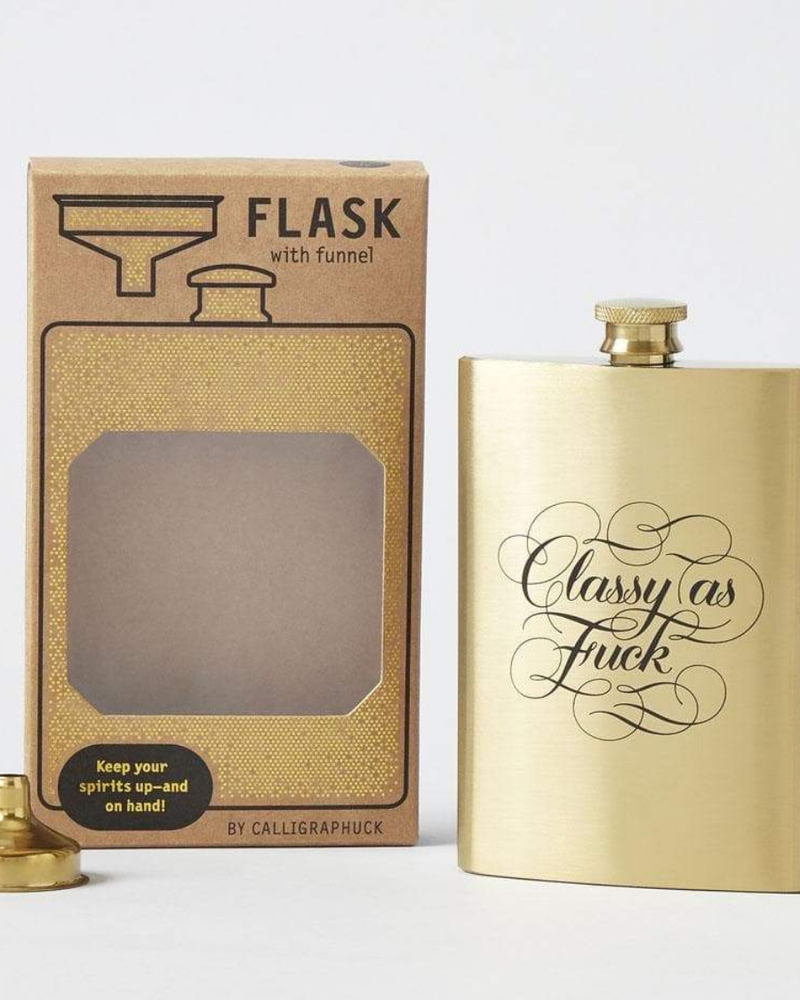 Chronicle Books Chronicle ‘Classy As F*ck’ Flask