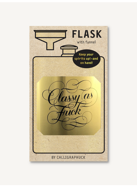 Chronicle Books ‘Classy As F*ck’ Flask