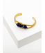 Larissa Loden Crystal Cuff Bracelet | Gold