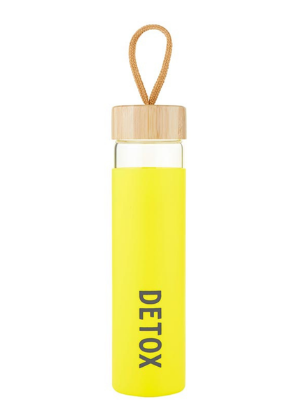 SB Design Studio Detox Glass Water Bottle **FINAL SALE**