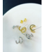 Must Have Earrings | Double Cuff Huggies: Dotty