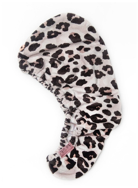 KITSCH Microfiber Hair Towel | Leopard