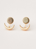 Scout Curated Wears Scout Pyrite/Gold Stone Moon Phase Ear Jacket