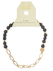 Scout Curated Wears Scout Lava/Gold Mini Stone Stacking Bracelet