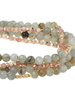 Scout Curated Wears Scout Rhodochrosite & Labradorite Stone Duo Wrap Bracelet/Necklace/Pin