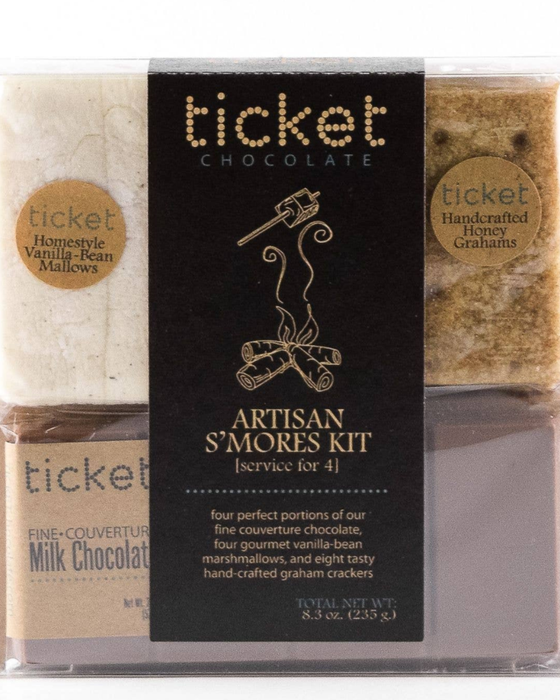 Ticket Chocolate Ticket Chocolate Artisan S'mores Kit | Classic