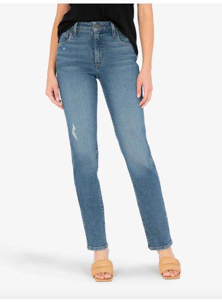 Kut from the Kloth ‘Chrissie’ High Rise Fab Ab Jean in Impactful