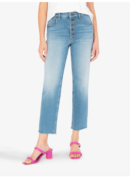 Kut from the Kloth 'Rachael' High Rise Fab Ab Mom Jean in Pathfinder
