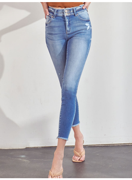 Kancan ‘Danica’ High Rise Ankle Skinny Jeans **FINAL SALE**