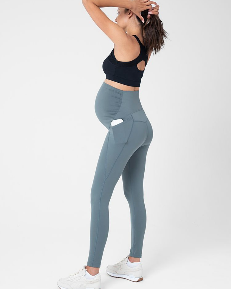 Seraphine Maternity Seraphine Maternity Sage ‘Yelena’ Back Support Active Legging