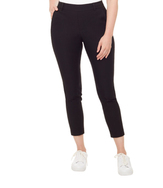 RD Style Black 'Fanita' Faux Leather Pintuck Legging - Bellē Up Boutique