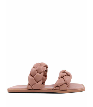 Shu Shop Taupe ‘Daria’ Braided Strap Sandal **FINAL SALE**